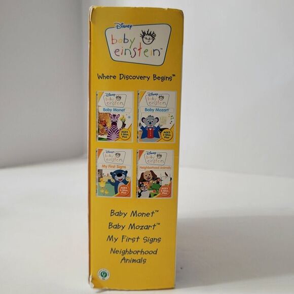 NEW Baby Einstein DVD Nursery Necessities 4 Pk Where Discovery Begins 1st Signs - Picture 4 of 11